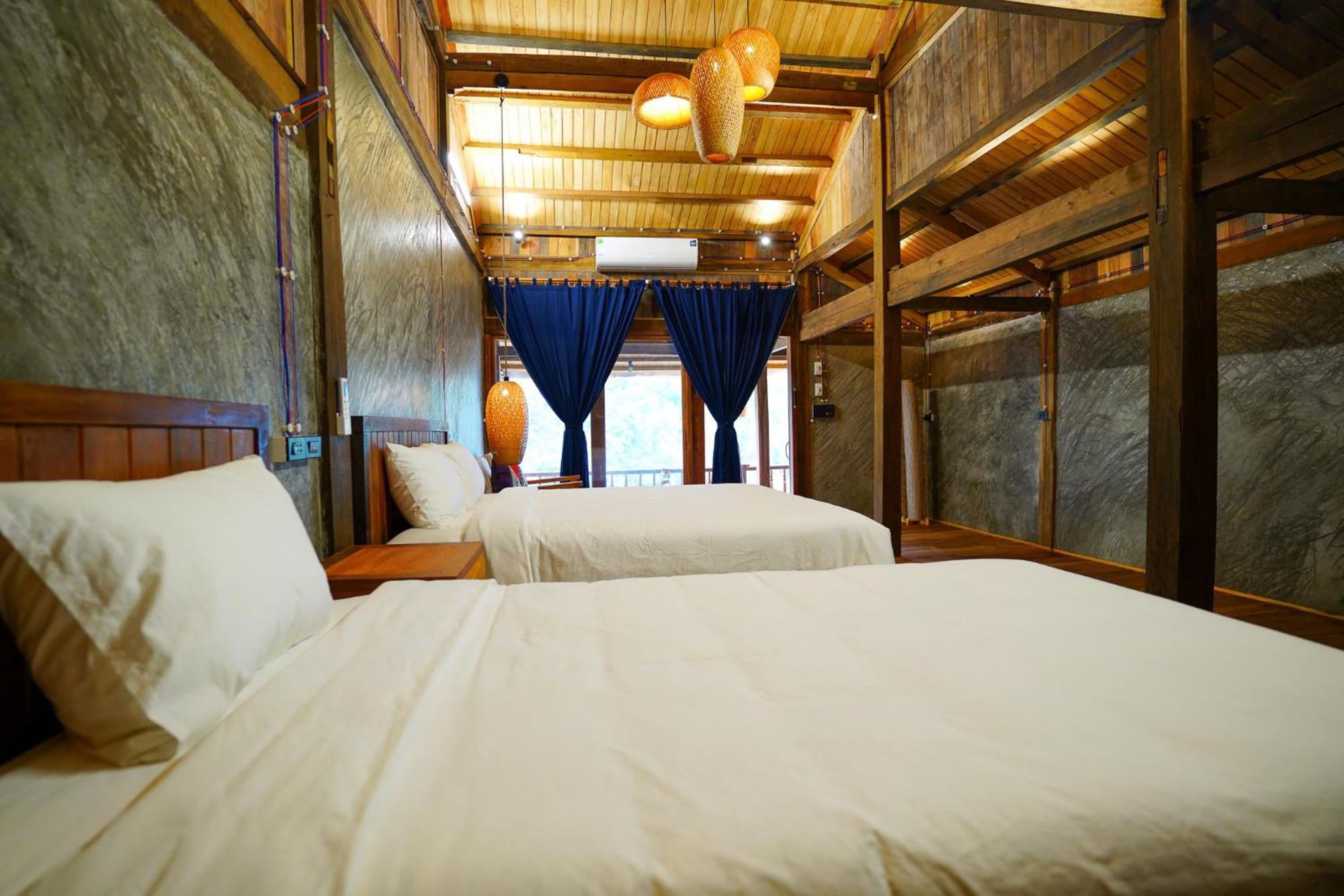 Ba Be Jungle Houses Екстериор снимка