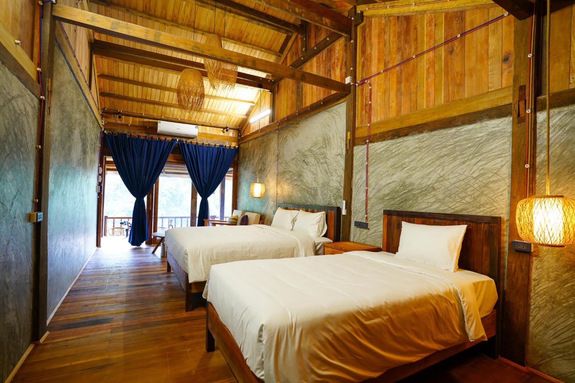 Ba Be Jungle Houses Екстериор снимка