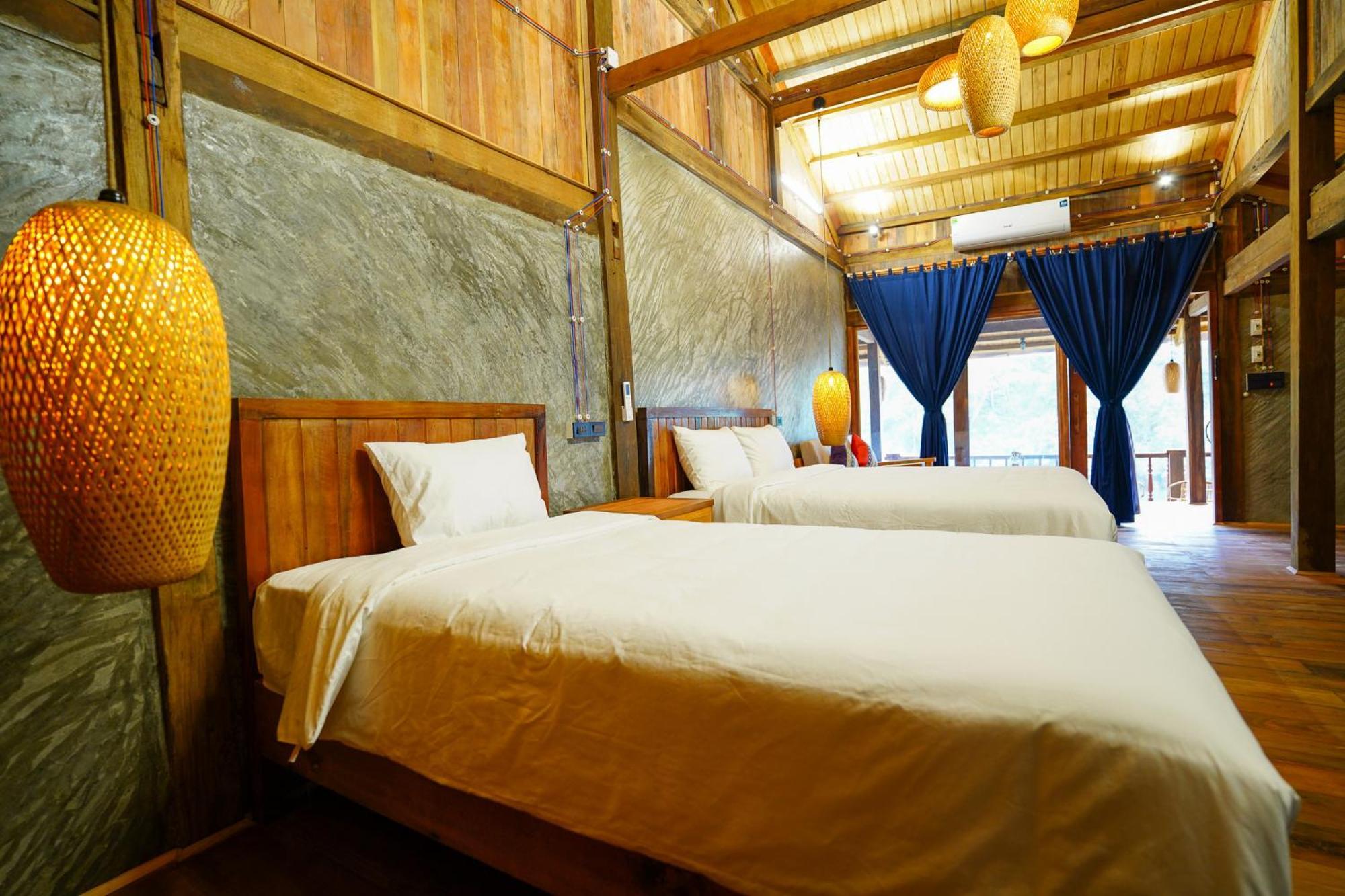 Ba Be Jungle Houses Екстериор снимка