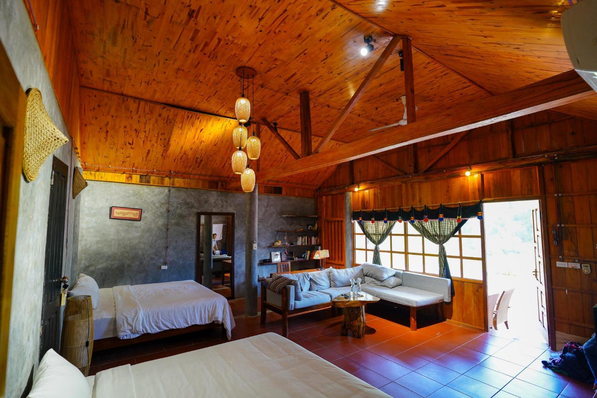 Ba Be Jungle Houses Екстериор снимка