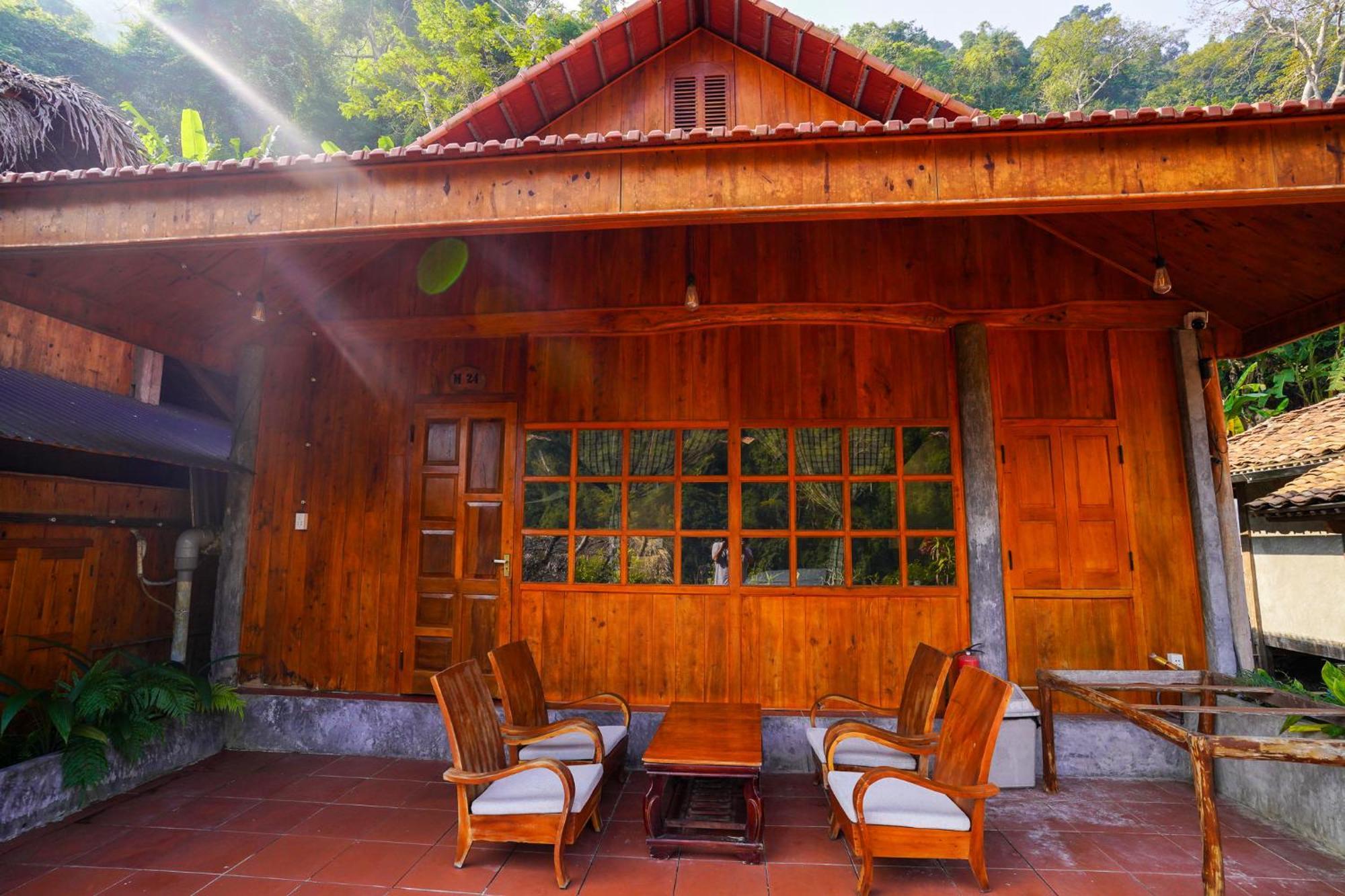 Ba Be Jungle Houses Екстериор снимка