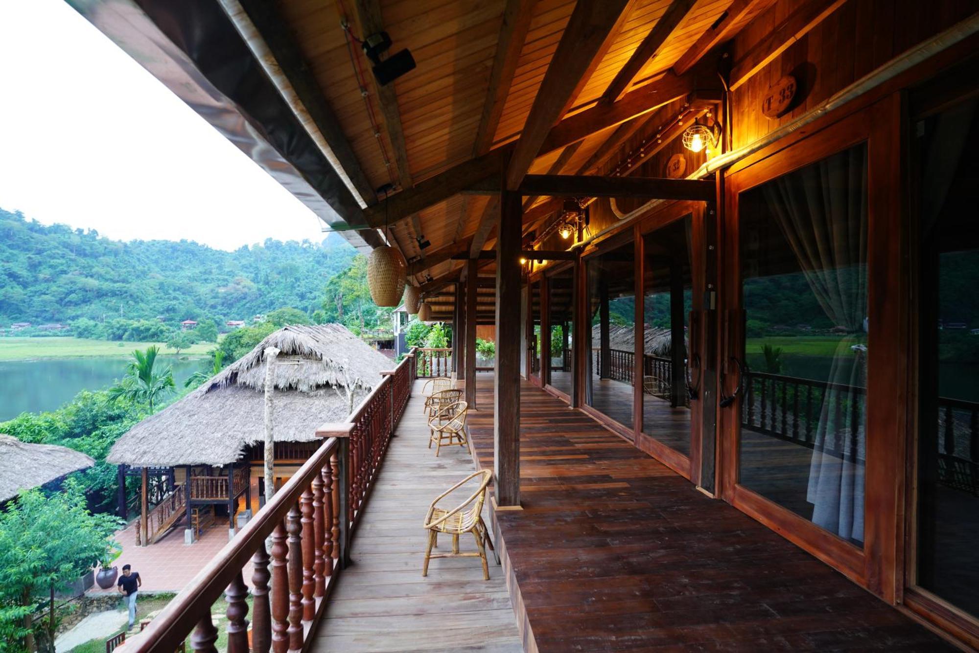 Ba Be Jungle Houses Екстериор снимка